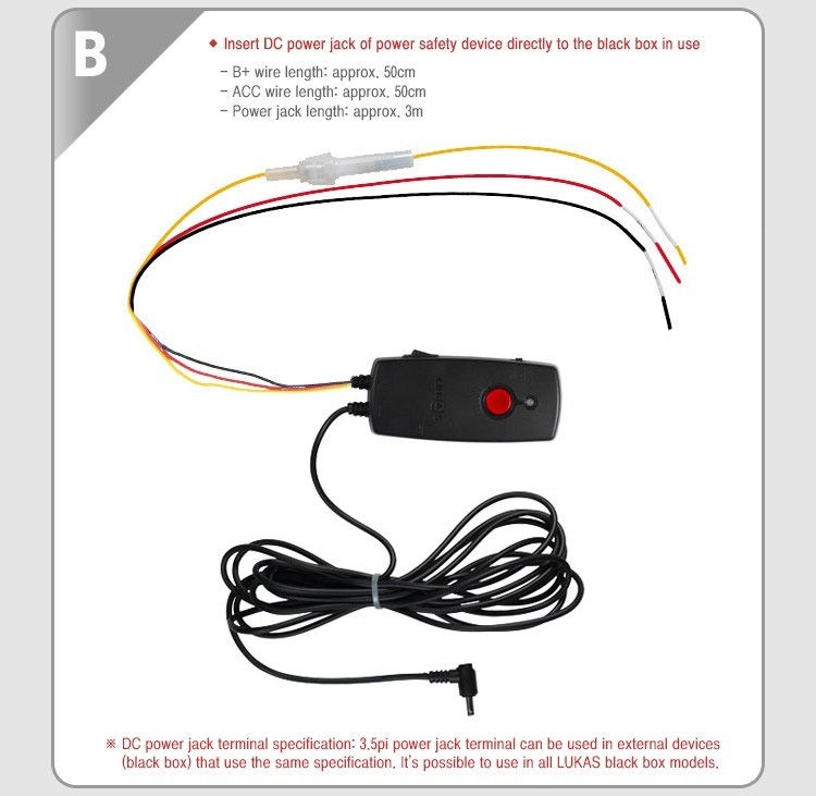 Lukas LK-290 12/24V Constant Power Supply Safety Device